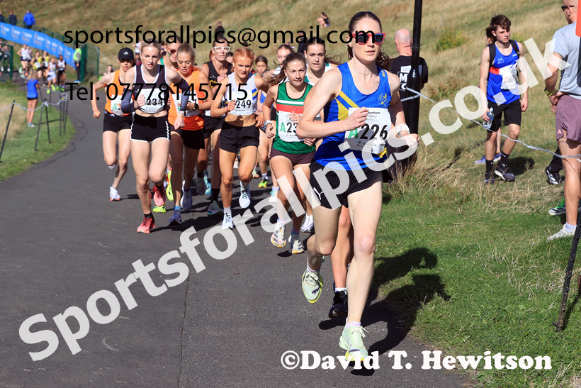 Senior Women, 2026 Northern Mens 6 and Womens 4 Stage and Youngsters Relays, Silksworth, Sunderland. Photo: David T. Hewitson/Sports for All Pics